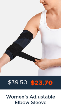 WOMEN'S ADJUSTABLE ELBOW SLEEVE