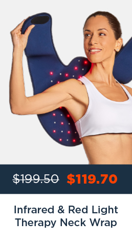 INFRARED & RED LIGHT THERAPY NECK WRAP