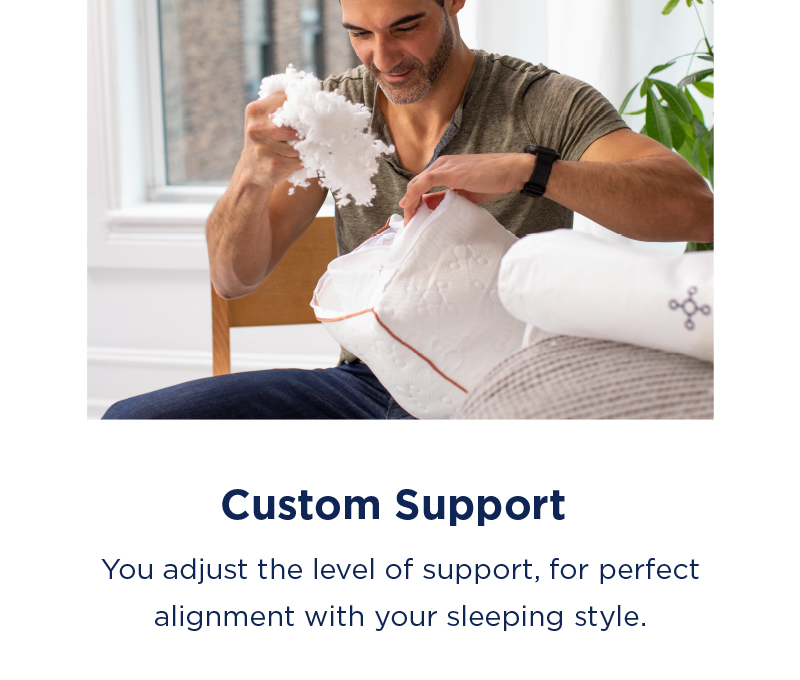 Adjustable Memory Puff Relief Pillow