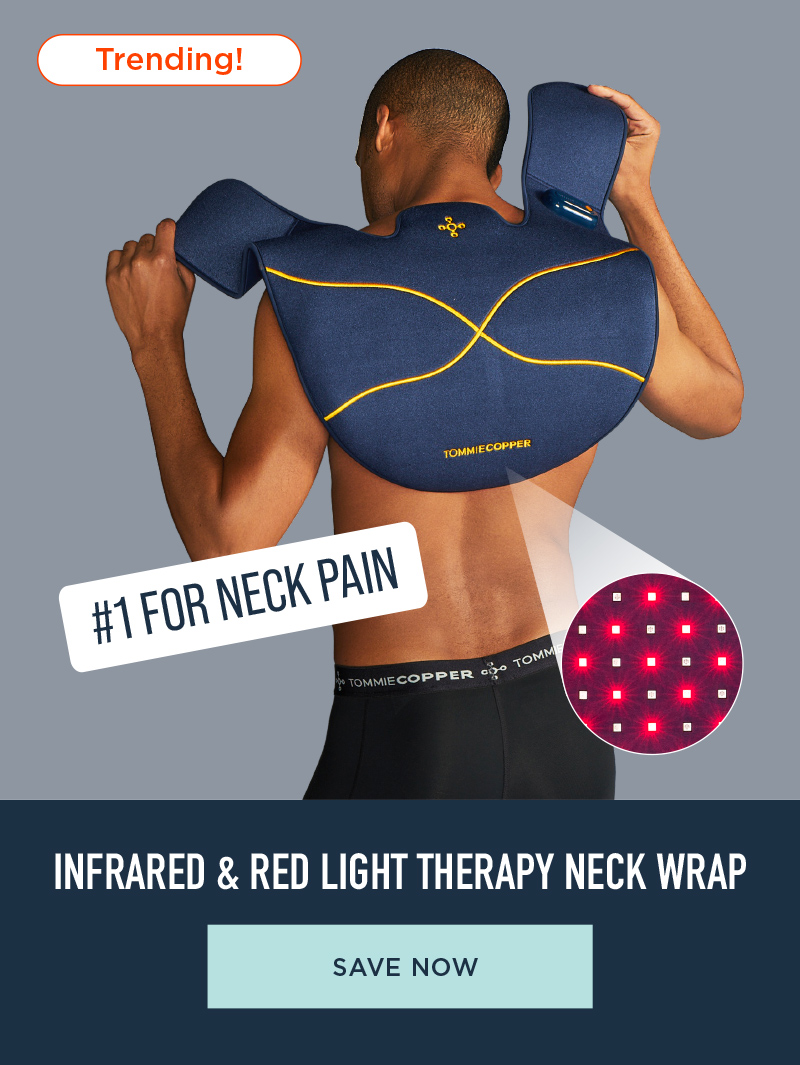 INFRARED & RED LIGHT THERAPY NECK WRAP SAVE NOW