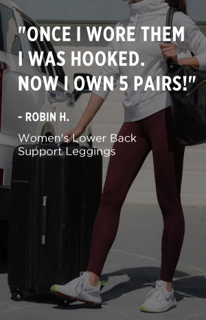 Women's Pro-Grade Lower Back Support Leggings (7/8 Length)