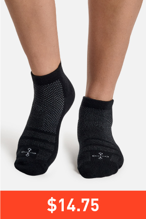 Women's Easy-On Ankle Compression Socks