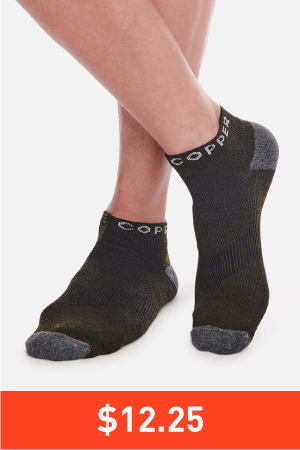 Men's Core Ultra-Fit Compression Ankle Socks