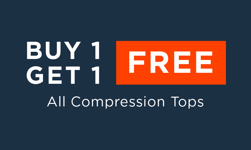 BUY 1 GET 1 FREE ALL COMPRESSION TOPS