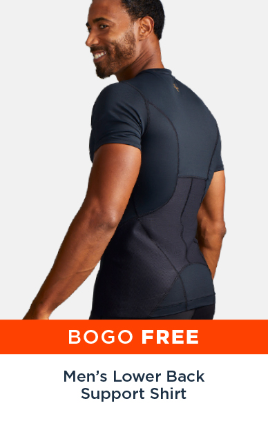 BOGO FREE MEN'S LOWER BACK SUPPORT SHIRT