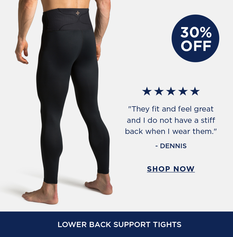 Men's Pro-Grade Lower Back Support Tights