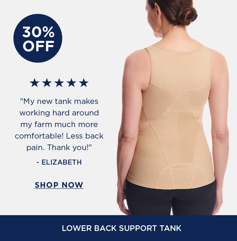 Women's Lower Back Support Tank