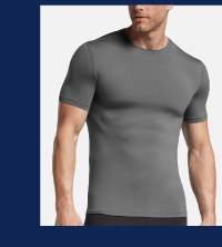 Men's Core Compression Short Sleeve Crew Neck Shirt