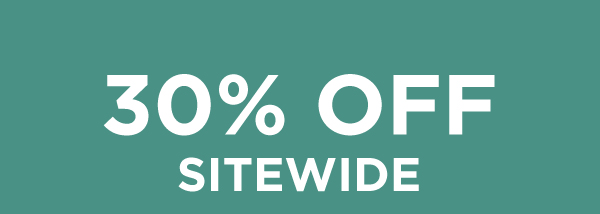 30% Off Sitewide