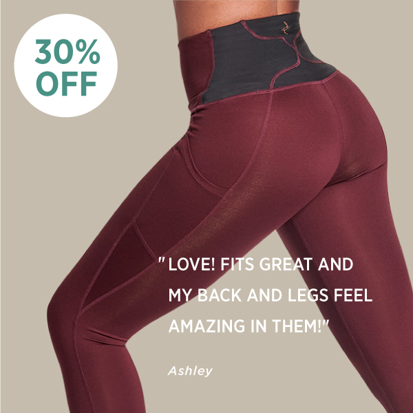 Women's Pro-Grade Lower Back Support Leggings (7/8 Length)