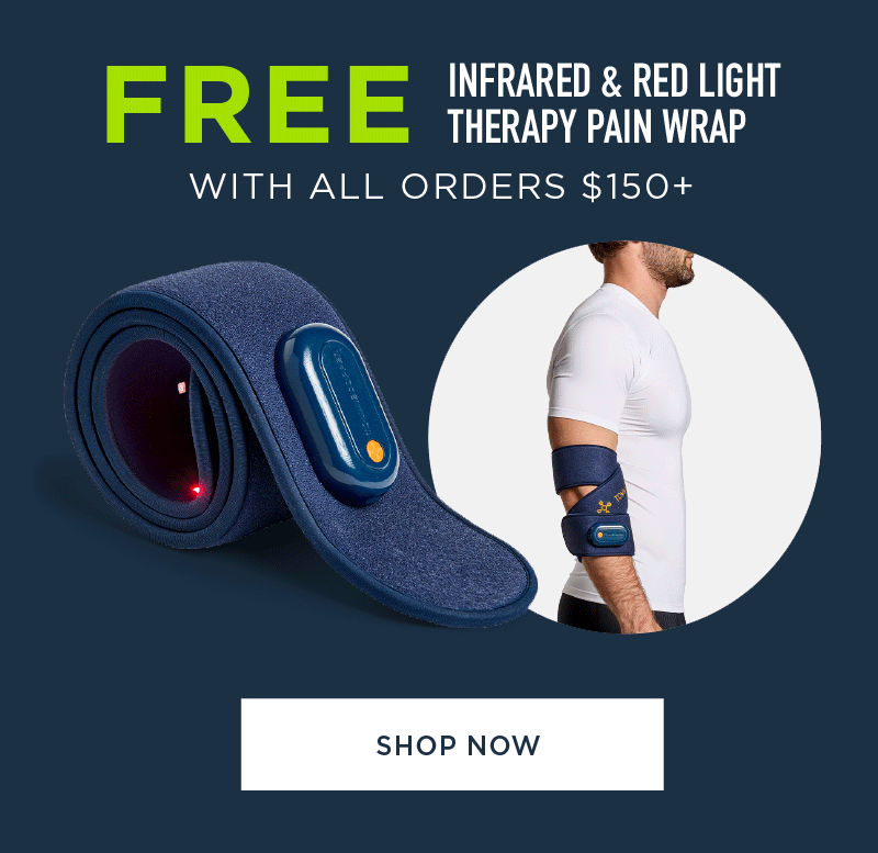 FREE INFRARED & RED LIGHT THERAPY PAIN WRAP SHOP NOW