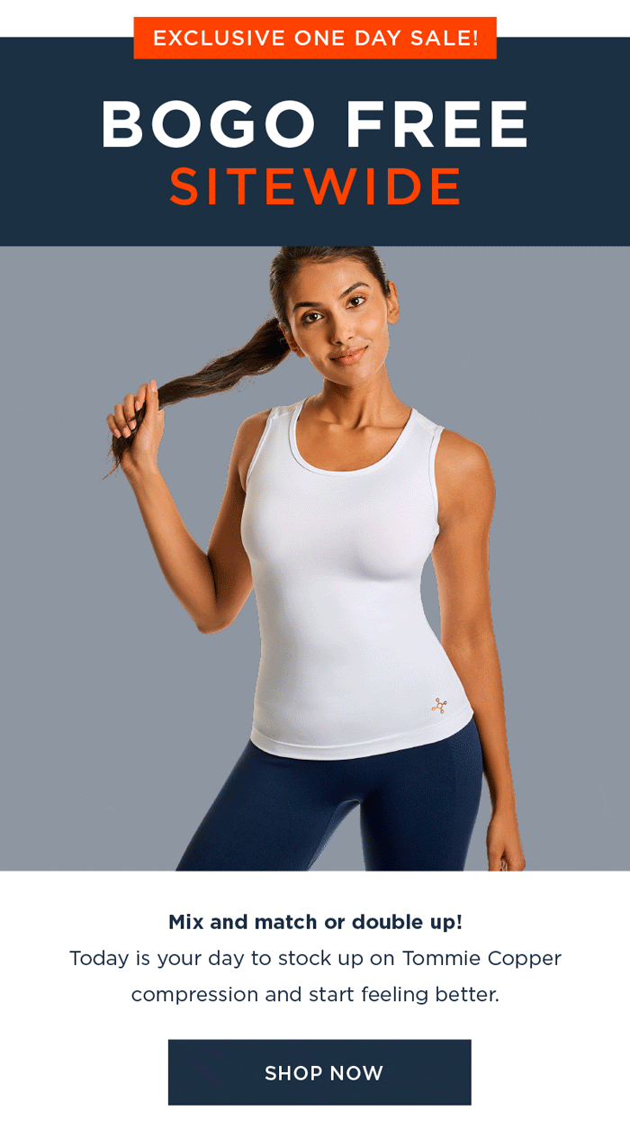 EXCLUSIVE ONE DAY SALE! BUY 1 GET 1 FREE SITEWIDE SHOP NOW