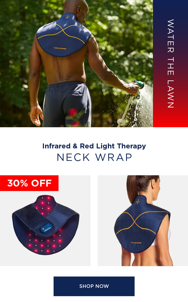 Pro-Grade Infrared & Red Light Therapy Neck Wrap