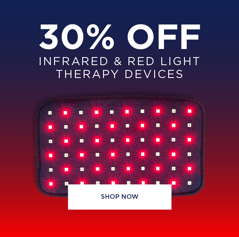 30% Off Infrared and Red Light Therapy Devices