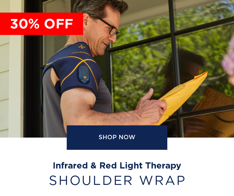 Pro-Grade Infrared & Red Light Therapy Shoulder Wrap