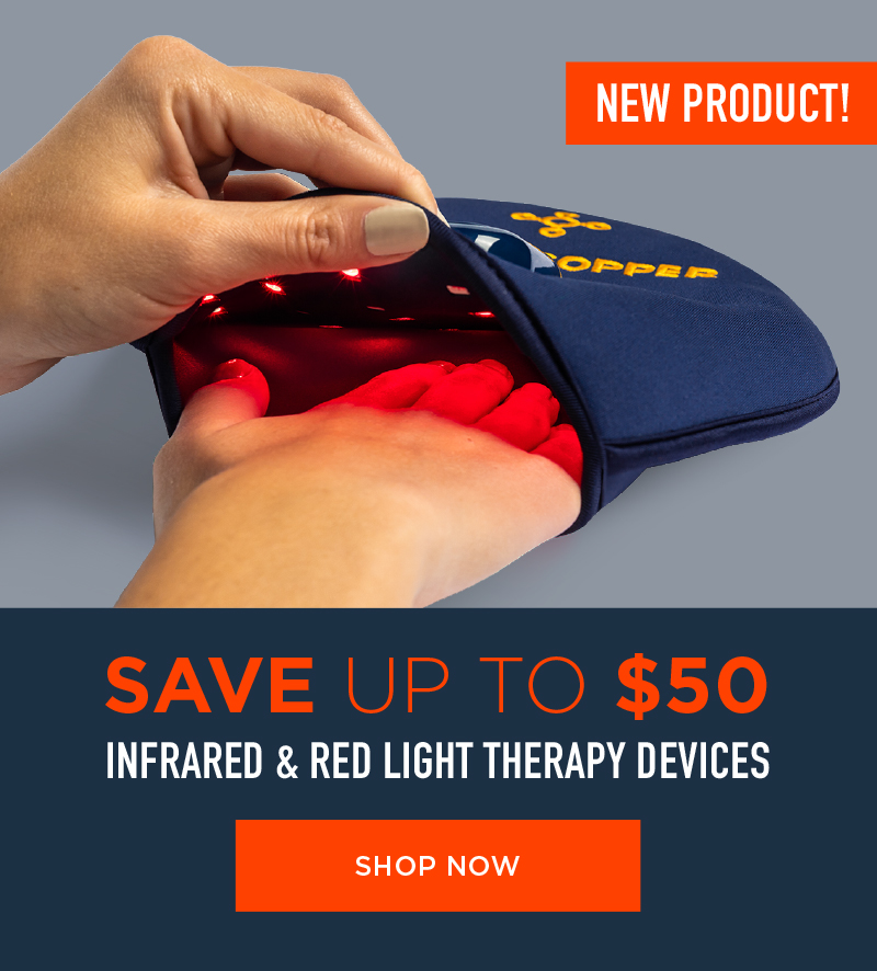 NEW PRODUCT! SAVE UP TO $50 INFRARED & RED LIGHT THERAPY DEVICES SHOP NOW