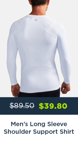 MEN'S LONG SLEEVE SHOULDER SUPPORT SHIRT