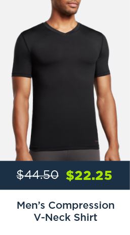 MEN'S COMPRESSION V NECK SHIRT