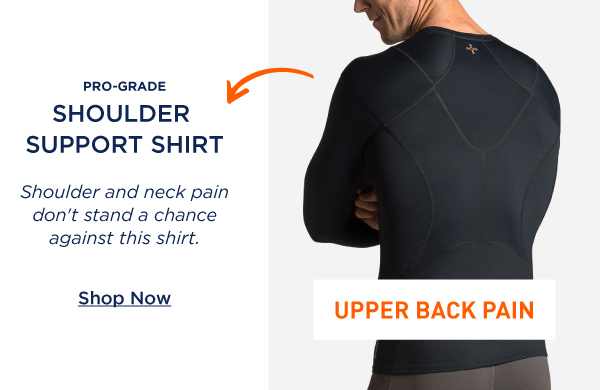 Men's Pro-Grade Long Sleeve Shoulder Support Shirt