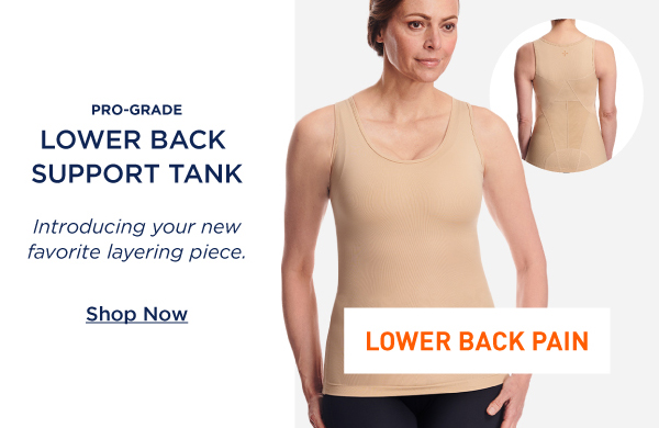 Women's Lower Back Support Tank