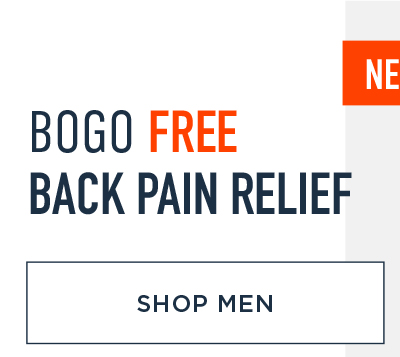 BOGO FREE BACK PAIN RELIEF SHOP MEN