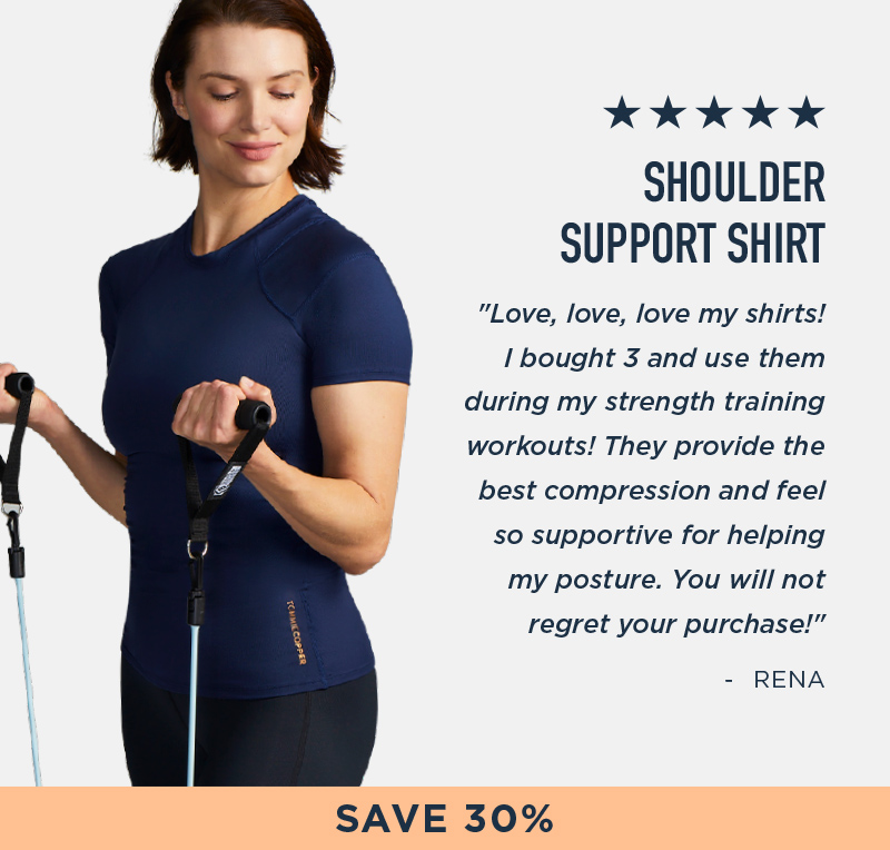 SHOULDER SUPPORT SHIRT SAVE 30%