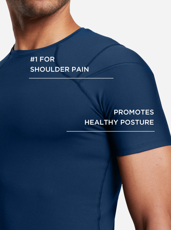 Men's Pro-Grade Short Sleeve Shoulder Support Shirt