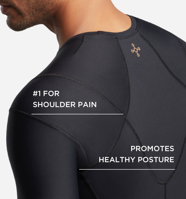 Men's Pro-Grade Short Sleeve Shoulder Support Shirt