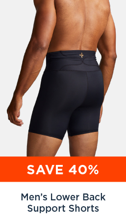 MEN'S LOWER BACK SUPPORT SHORTS