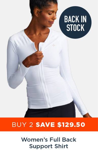 BOGO FREE WOMEN'S FULL BACK SUPPORT SHIRT