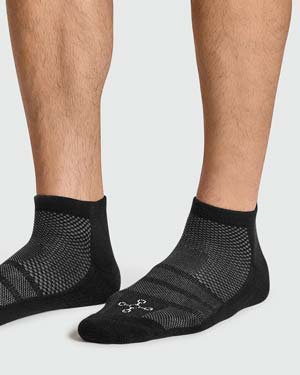 Men's Easy-On Ankle Compression Socks