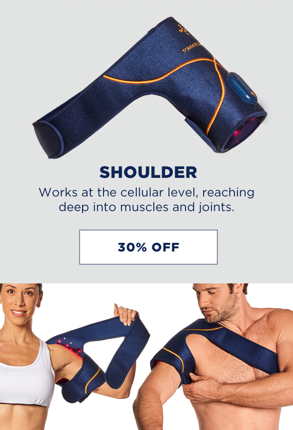 Pro-Grade Infrared & Red Light Therapy Shoulder Wrap