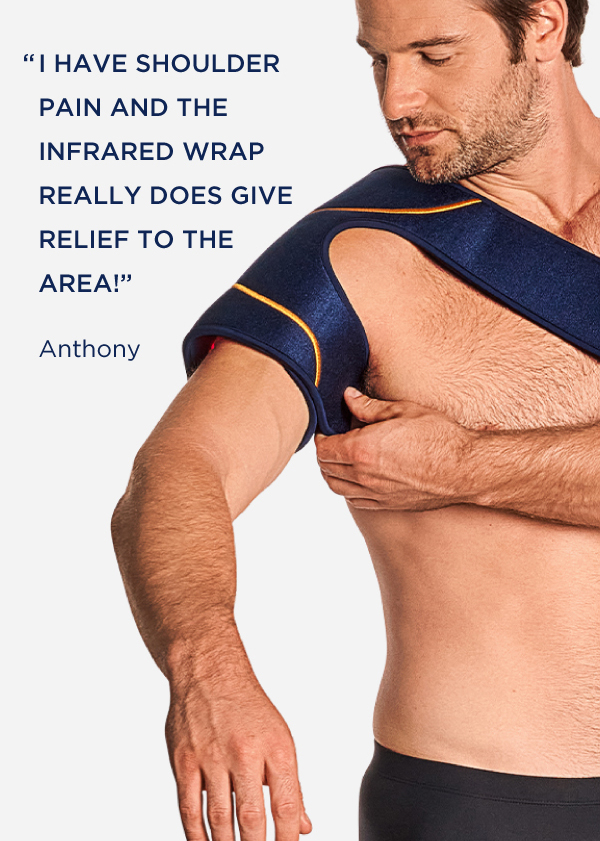 Pro-Grade Infrared & Red Light Therapy Shoulder Wrap