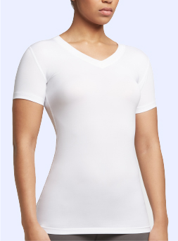 Women's Core Compression Short Sleeve V-Neck Shirt