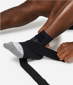 Men's Pro-Grade Adjustable Support Compression Ankle Sleeve