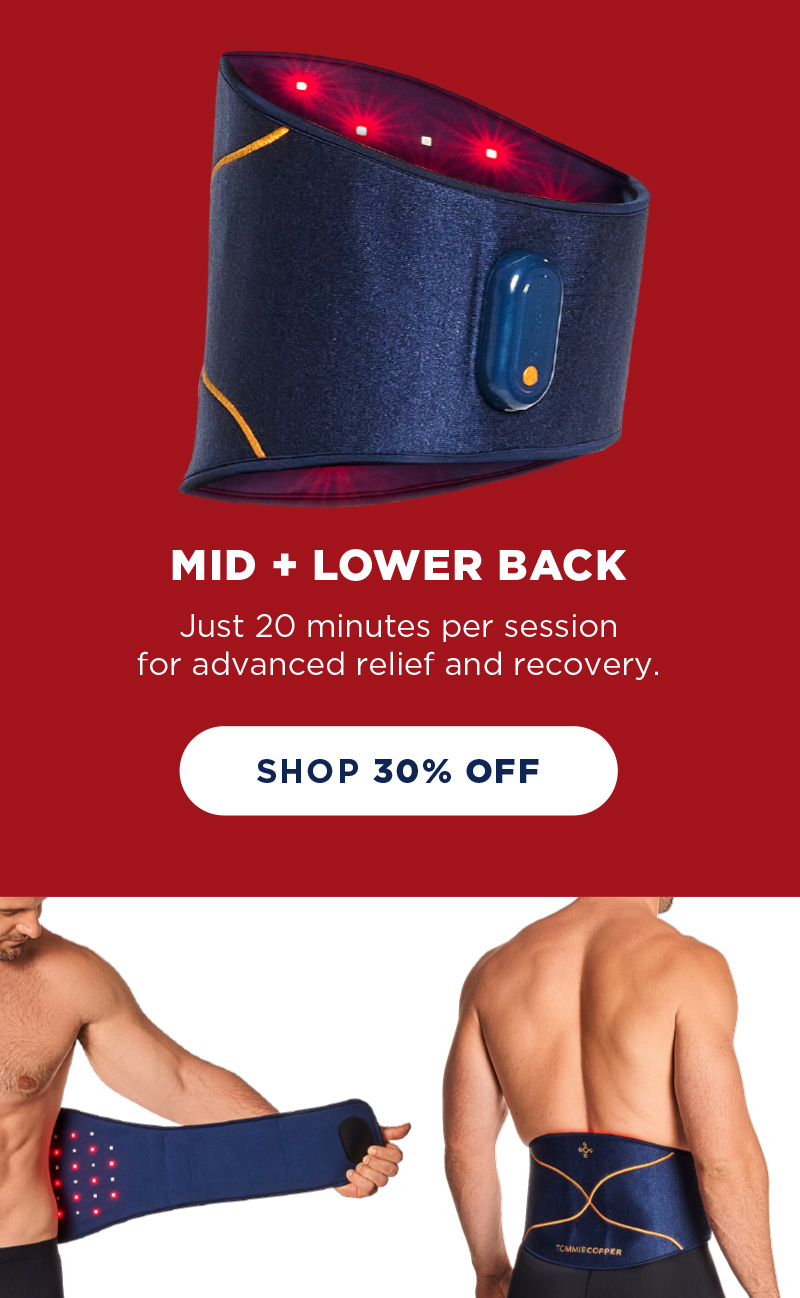 Pro-Grade Infrared & Red Light Therapy Back Wrap
