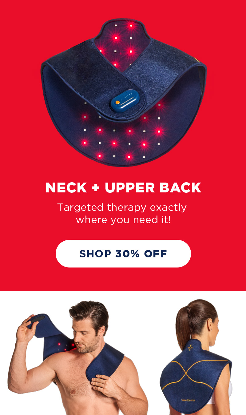 Pro-Grade Infrared & Red Light Therapy Neck Wrap