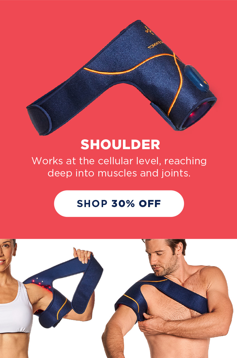 Pro-Grade Infrared & Red Light Therapy Shoulder Wrap