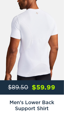 MEN'S LOWER BACK SUPPORT SHIRT