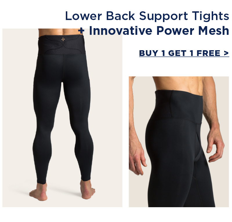 Men's Pro-Grade Lower Back Support Tights