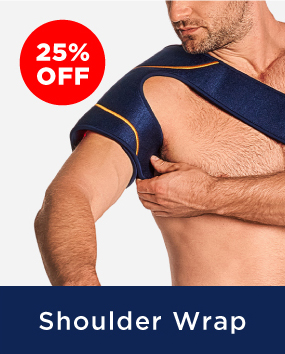 Pro-Grade Infrared & Red Light Therapy Shoulder Wrap