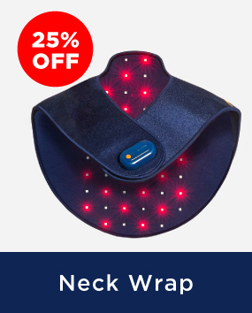 Pro-Grade Infrared & Red Light Therapy Neck Wrap