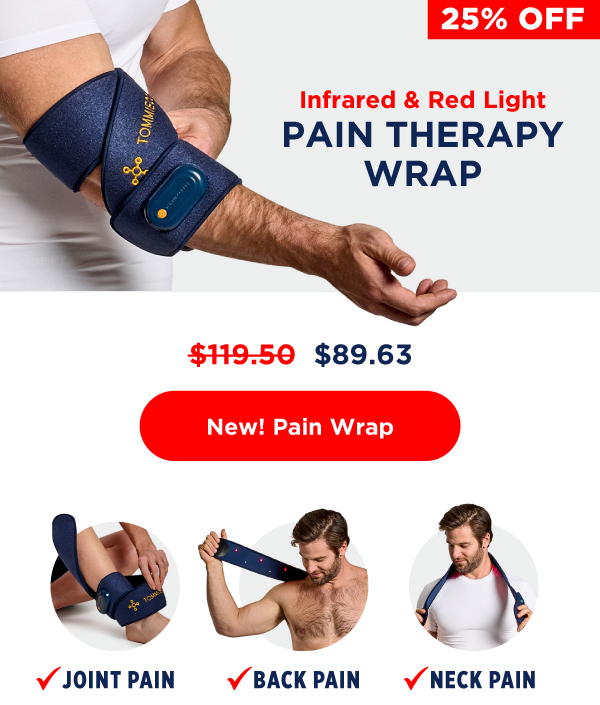 Pro-Grade Infrared & Red Light Pain Therapy Wrap