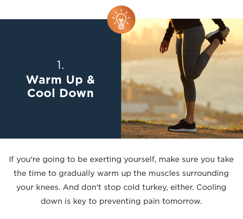 1. WARM UP & COOL DOWN