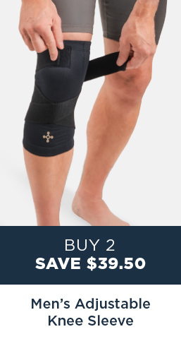 MEN'S ADJUSTABLE KNEE SLEEVE