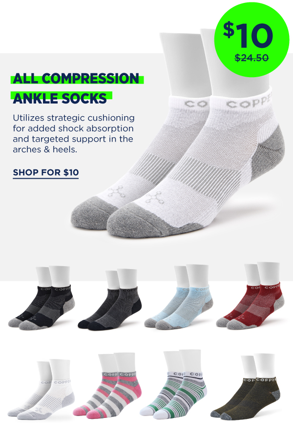 All Compression Ankle Socks