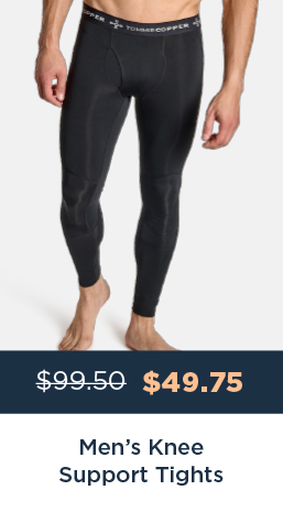 MEN'S KNEE SUPPORT TIGHTS