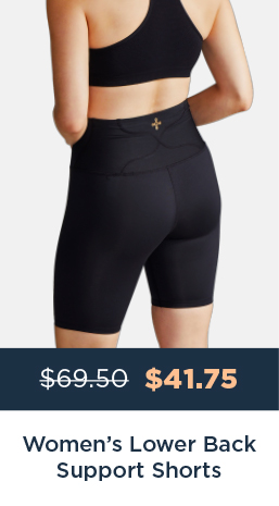 WOMEN'S LOWER BACK SUPPORT SHORTS