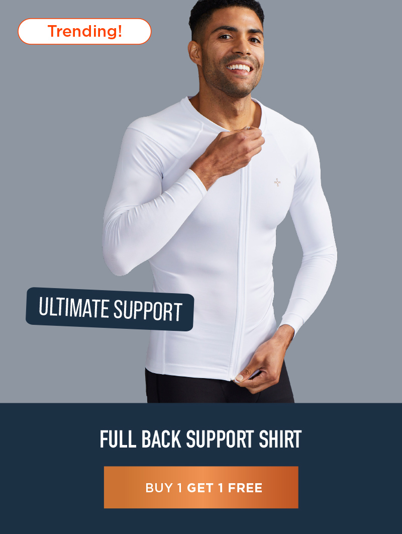 FULL BACK SUPPORT LONG SLEEVE SHIRT BUY 1 GET 1 FREE