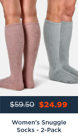 WOMEN'S SNUGGLE SOCKS 2 PACK